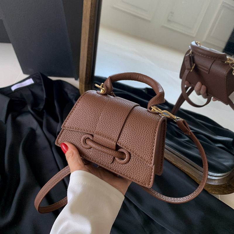 new Free shipping designer bags for womens Inclined shoulder bag black rose red white brown pink Solid color simplicity