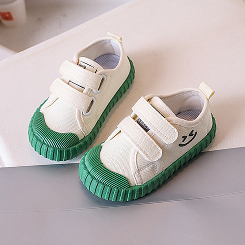 2025 New Kids Canvas Sneakers for Toddler Sport Casual Shoes Happysteps Fashion Breathable Children Flats Canvas Shoes Boys Girls Loafers Sizes US 5C-