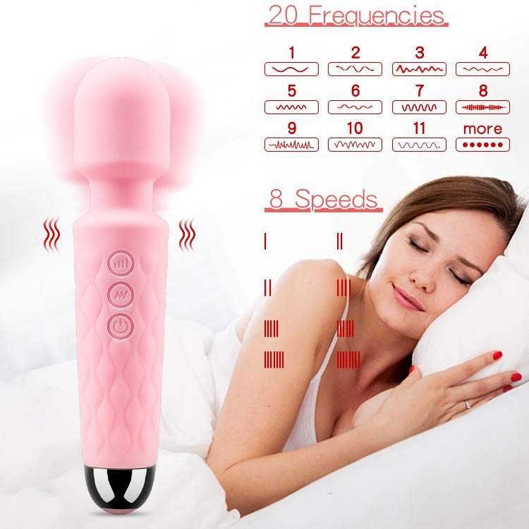 Hot Selling Adult Sex Toys Vibrating AV Wand G-Spot Vibrator