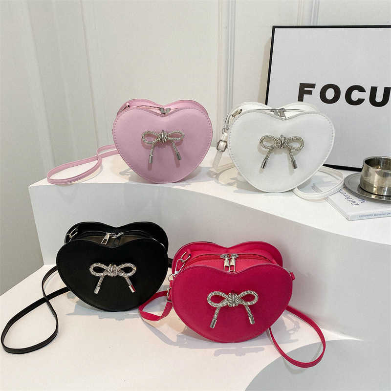 Bow shaped small bag for women the summer of high end texture and versatile popular fashion chain crossbody bag