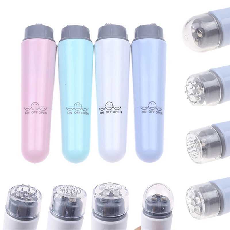 Mini Portable 4 Head Electric Eye Massager Facial Massage Device Pen Facials Great Vibration Lift Face Massage StickXJ250224