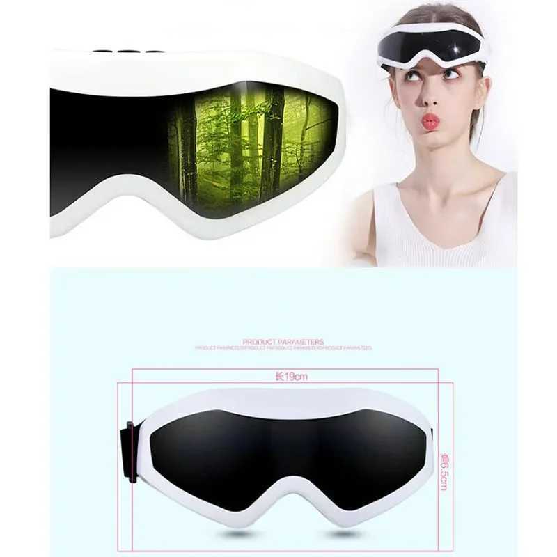 Eye Massager Eyes Fatigue Relief Smart Airbag Vibration Hot Compress Massage Bluetooth Music Relax Sleep Improve Dark CirclesXJ250224