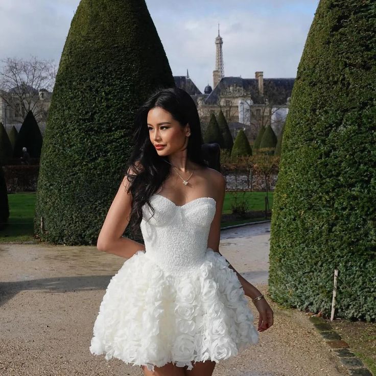 A-Line Short Wedding Party Dresses Off Shoulder Brides Party Gowns for Women Bridals Dress Customized 01