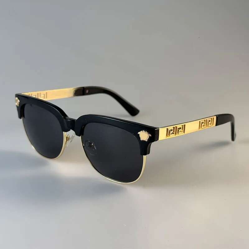 High Quality Fashion UV 400 Glasses New Men Classic Eyewear Designer 0VE2166 Square Men's Sunglasses