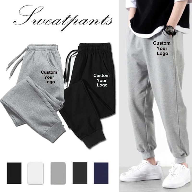 Adult Fashion Loose Sweatpants Custom Your Men Women Pocket Drawstring Sport Trousers X2503191
