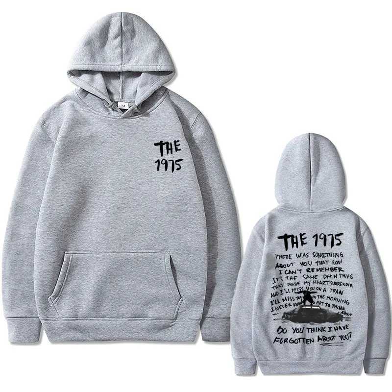 The 1975 about You Graphic Print Hoodies Being Funny in A Foreign Language Album Hoodies Men Womens Casual Vintage Sweatshirt X241216