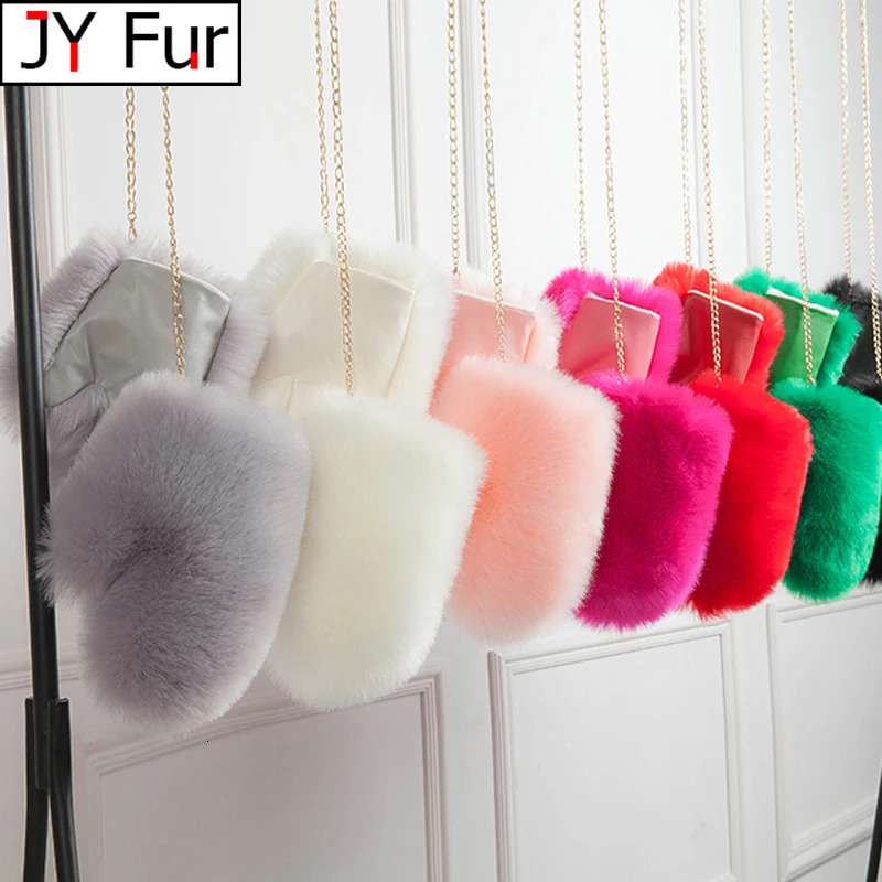 2024 Winter Selling Womens Natural Fur Gloves Warm 100 Genuine for Girls Fashion 241212