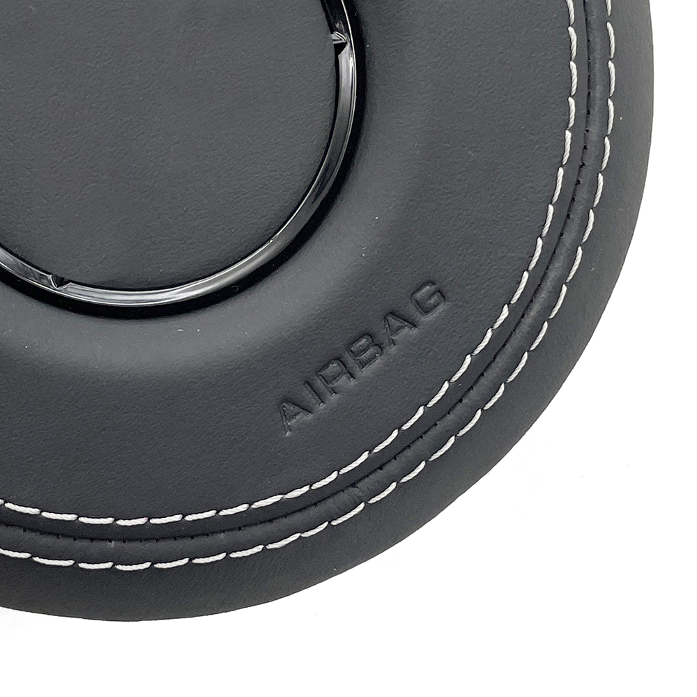 For Mercedes Benz AMG A35 C63 GT G63 G500 black blue Alcantara Steering wheel decorative cover painting black