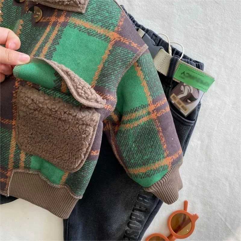Boys Coat Overcoat Jacket Windbreak Outerwear 2024 Dazzling Winter Autumn Cotton Sport Teenagers Christmas Gift Childrens ClothXJ241214