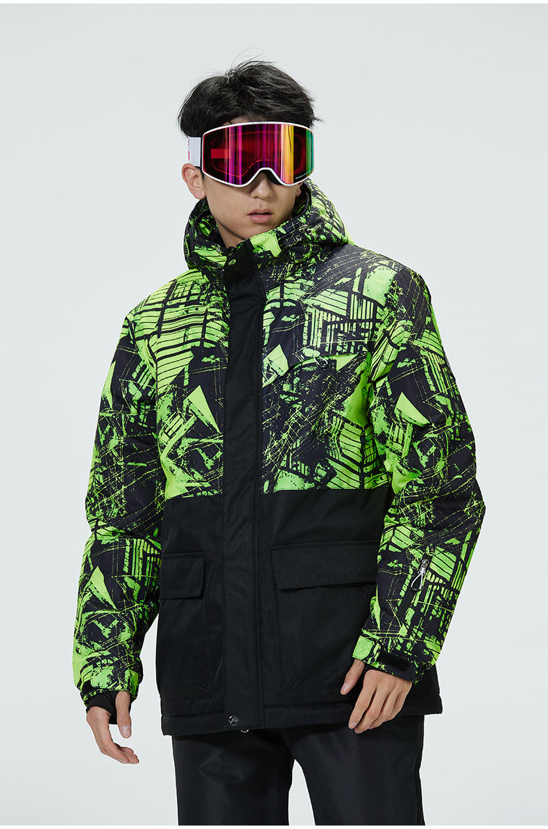 Men And Women's Snow Suit Sets, Snowboarding Clothing, Ski Costumes, Waterproof Winter Wear, Jackets Strap Pants, Men's Fashion