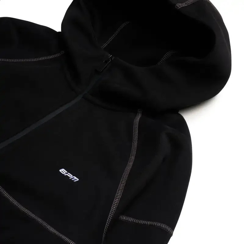 Hip Hop Oversized Streetwear Zip Up Hoodie Sweatpants Two Piece Set Mens Sportswear Hoodie Sweatshirt Casual Pants Y2k Clothes 241213