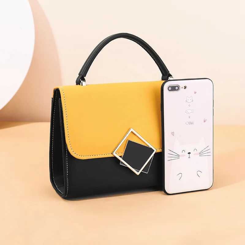 Women Small Handbag Luxury Messenger Bag High Quality PU Leather Shoulder Bag Ladies Lock Design Crossbody Bags Female Bags Y250607