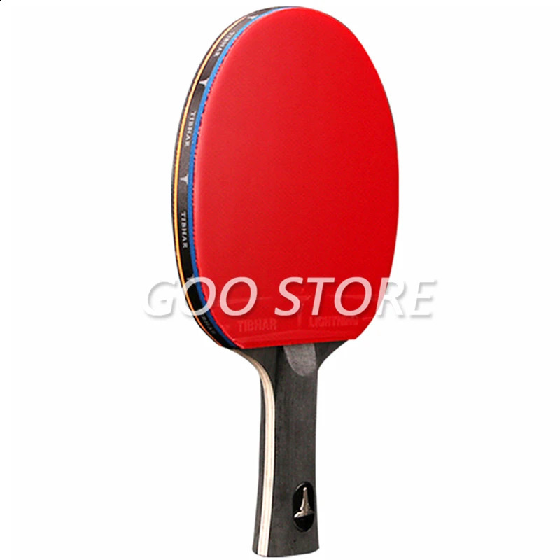 TIBHAR Table Tennis Racket 6/7/8/9 Stars All-round Pipmles in Ping Pong Rackets Blade with Sponge 241216