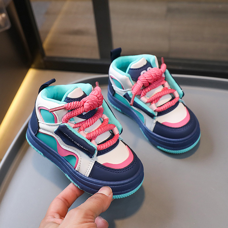 Kids Shoes Designer Boys Girls Sport Kids Trainers Happysteps For Toddler Children Comfortable Walking Shoes Sizes US 5C-1Y