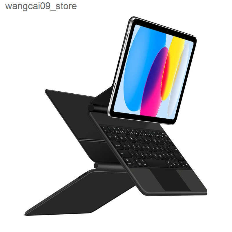 Keyboards Magic Keyboard For iPad 10 10th Generation 10.9 inch 2022 2023 2024 ipad10 Smart Folio Case Backlight Multi-touch Magnetic Cover J241218