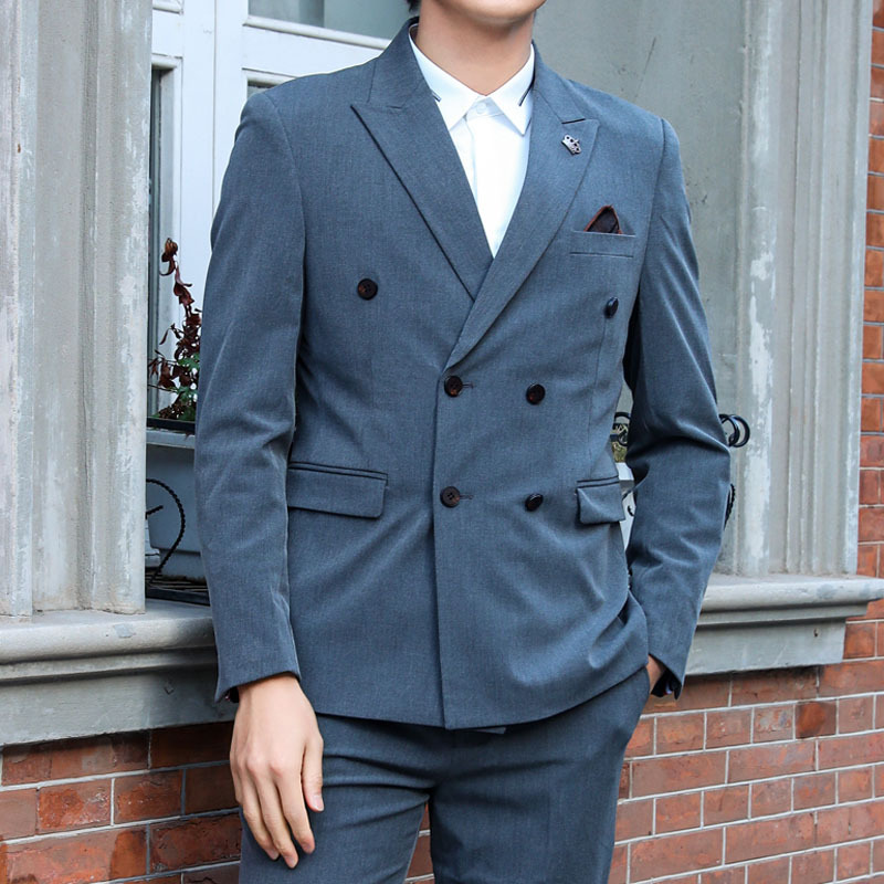 K628 Men's Slim Fit Business Casual Suits - Large Size
