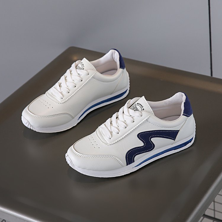 Women Sports Shoes Fashion Casual Style Designer Shoes Plus Size Color Blocked Lace-up Running Training Sneakers Triple Blue Pink Grey Free shipping