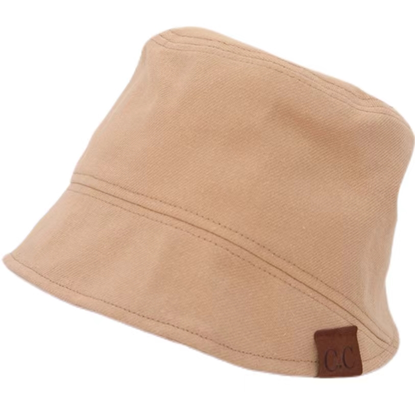 Fisherman's cap female summer veiled sun-shading bucket hat show face small simple trend cap hundred matching basin hat bucket hats