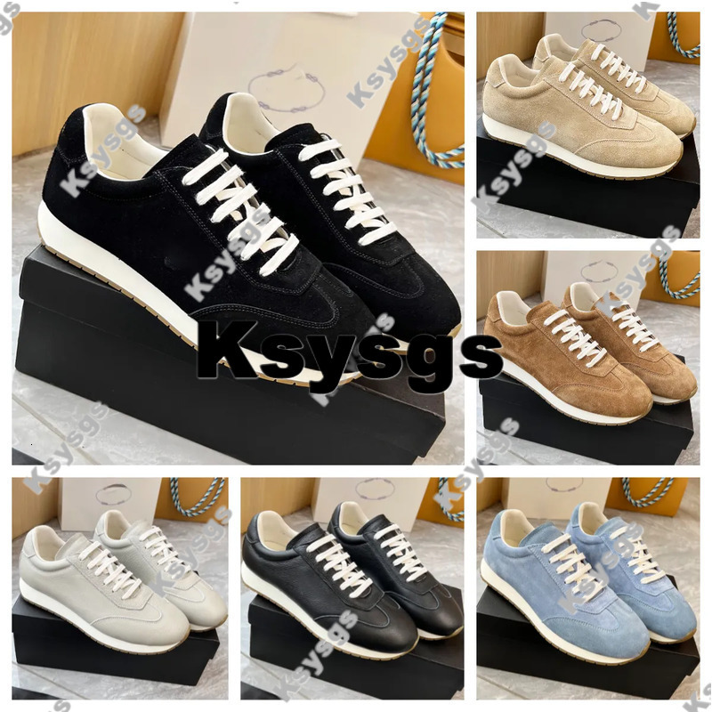 Mens Sneakers Designer Low Lifestyle Casual Ksy956 Shoes With Cow Suede Silk Ing Exquisite Es Outdoor Shoe In White Black Blue Brown