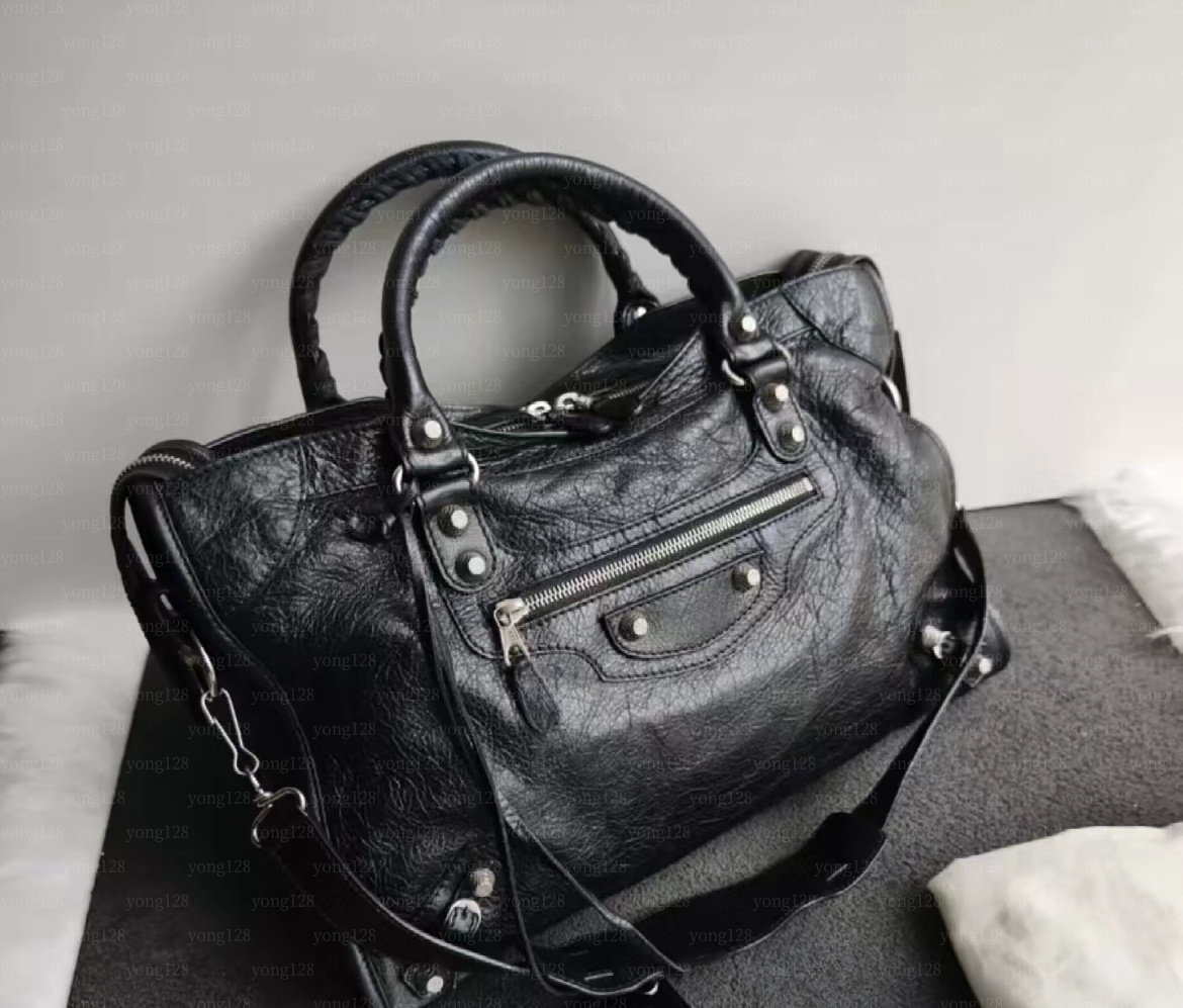 designer bag luxury Le city tote Vintage Tassel Lady Real Leather handbag Designer Purse Shoulder Crossbody Motorcycle Bag