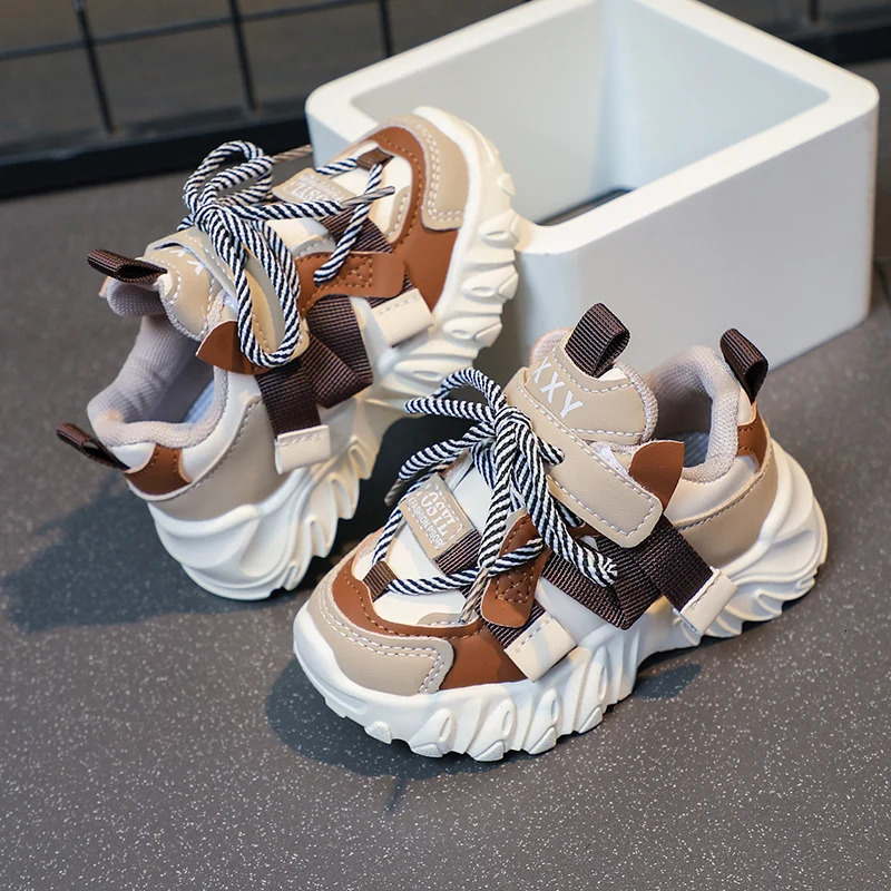 Childrens short and chubby mesh breathable casual girls sports childrens boys shoes H260130