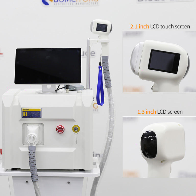 Professional Grade Diode Laser hair removal machine System for Effective Facial and Body Hair Elimination 1 years warranty logo customization