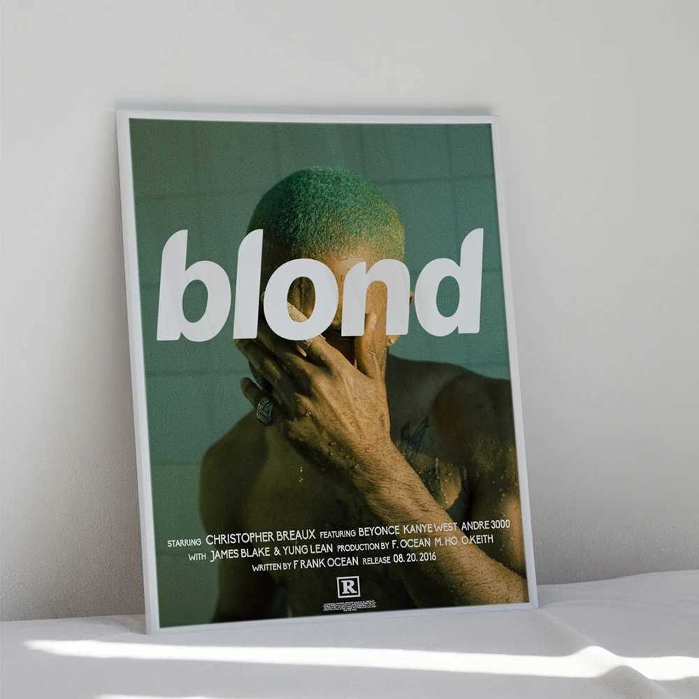 Modern Blond Frank Ocean Hypebeast Rap Fashion Album Wall Art Canvas Painting Posters For Living Room Home DecorXJ2411216