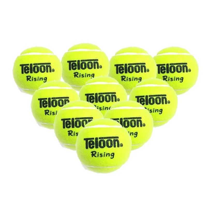 Teloon Tennis Balls Rising Good Bounce for Advanced Player Amateur Competition Practice Training Wool Tennis BallsW241217
