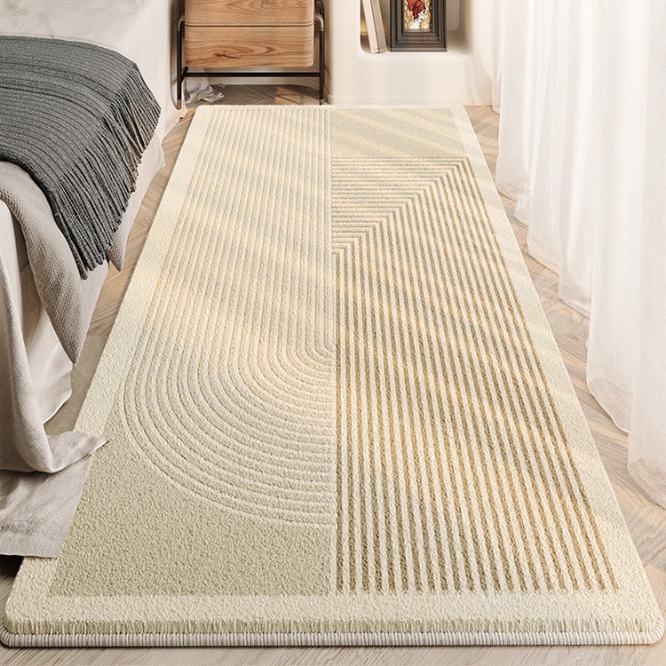 Simple Carpet Home Bedroom Dustproof Non-slip Bedside Blanket