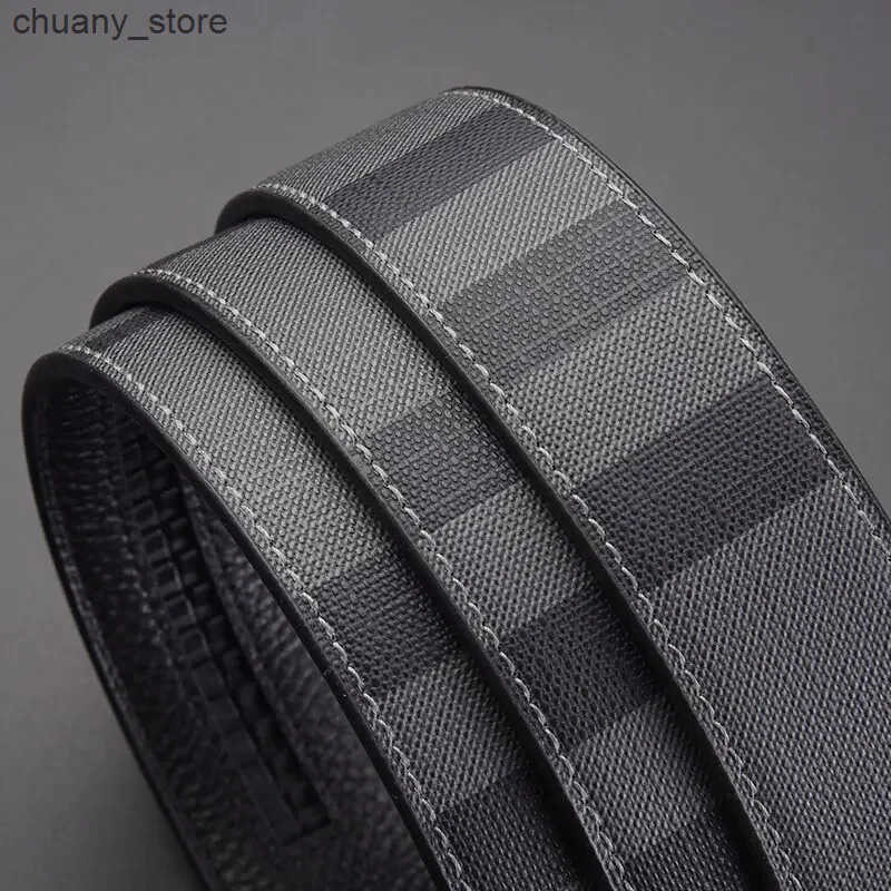 Belts New high-end PU leather mens belt casual and simple business letter B buckle belt luxurious and fashionable mens leather accessories L240910