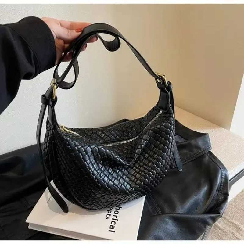 Crossbody Bags for Women Korean Handbags Zipper Shoulder Messenger Bag Female Fashion Hobos Large Capacity Shopper Bag Sac 2024C250312