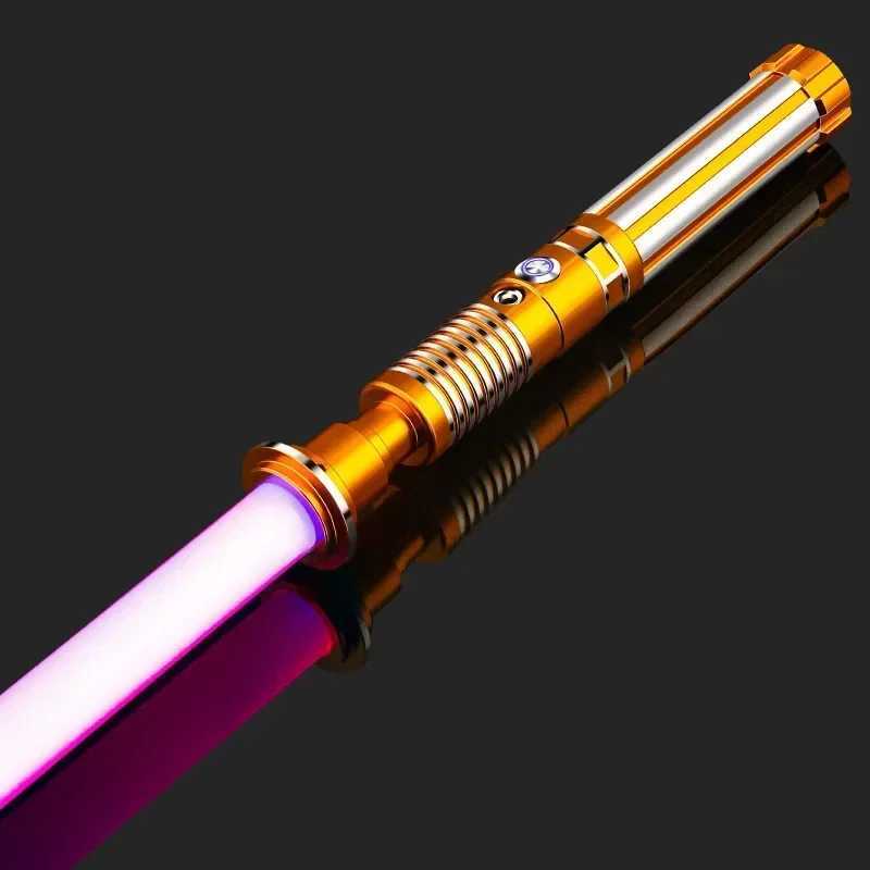 Cool stuff 79cm metal laser sword 16 color free switch 2-in-1 pixel sword colsplash training light stick lightsaber childrens toy X241217