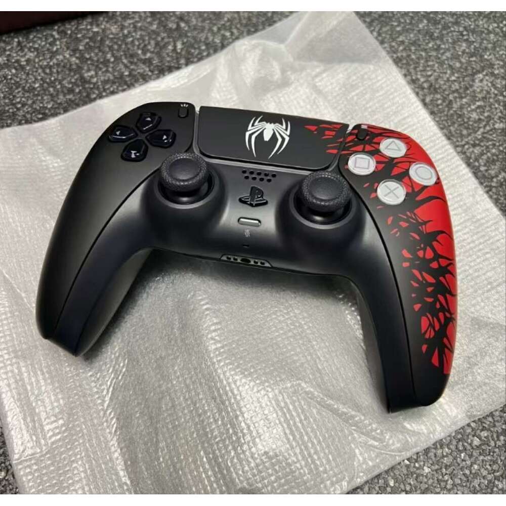 Game Controllers Joysticks Sy Red Dualsense Wireless Controller Ps5 Gamepad Haptic Feedback Dynamic Adaptive Triggers Bluetooth Drop D Otqxl S Pad 06