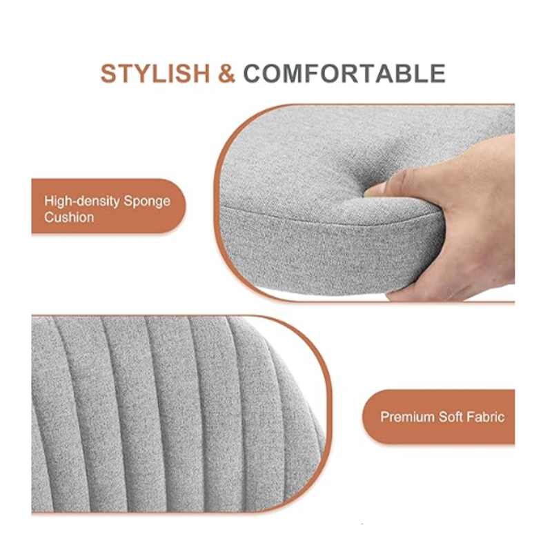 Ergonomic Office Chair with Adjustable Height & Seat - Durable Material for Comfort