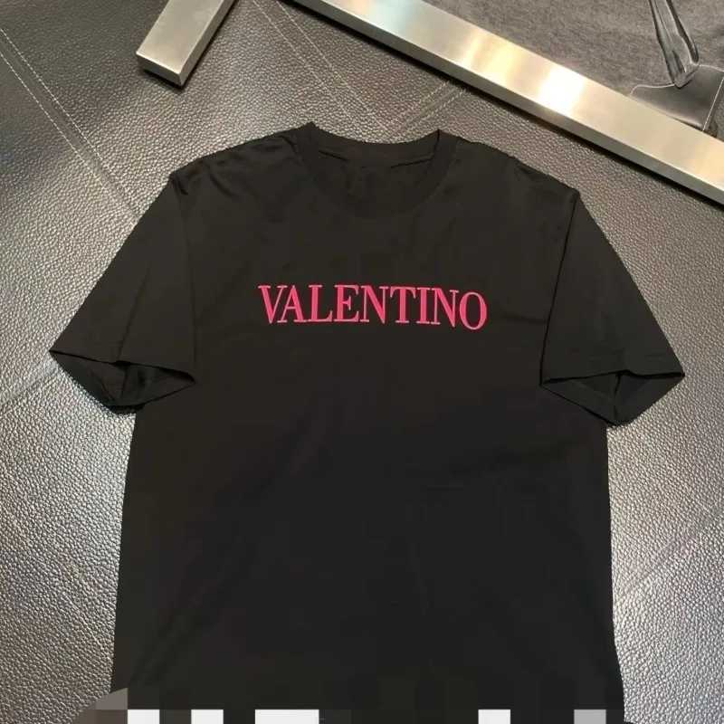 Women's T-Shirt Summer New Cotton Versatile Short Slved Mens Printed Letter Trendy Brand Casual T-shirt Round Neck Loose Top Ts S-4XL Y2412122D90