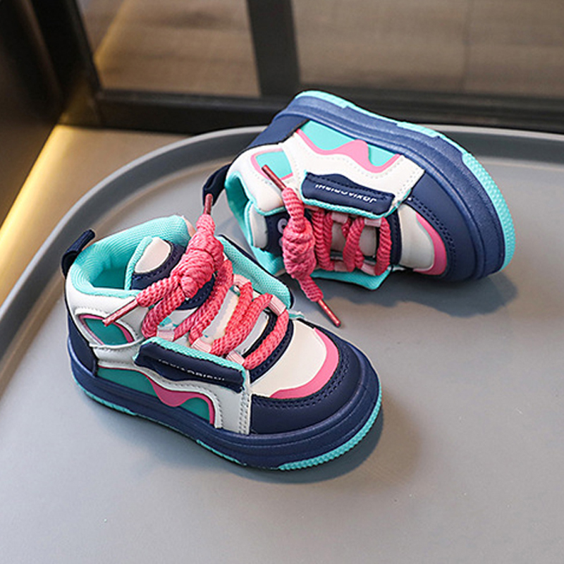 Kids Shoes Designer Boys Girls Sport Kids Trainers Happysteps For Toddler Children Comfortable Walking Shoes Sizes US 5C-1Y