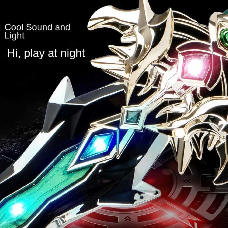 New induction lightsaber boy sword warrior spear god fork half stable toy stable night market light battle httstick X241217