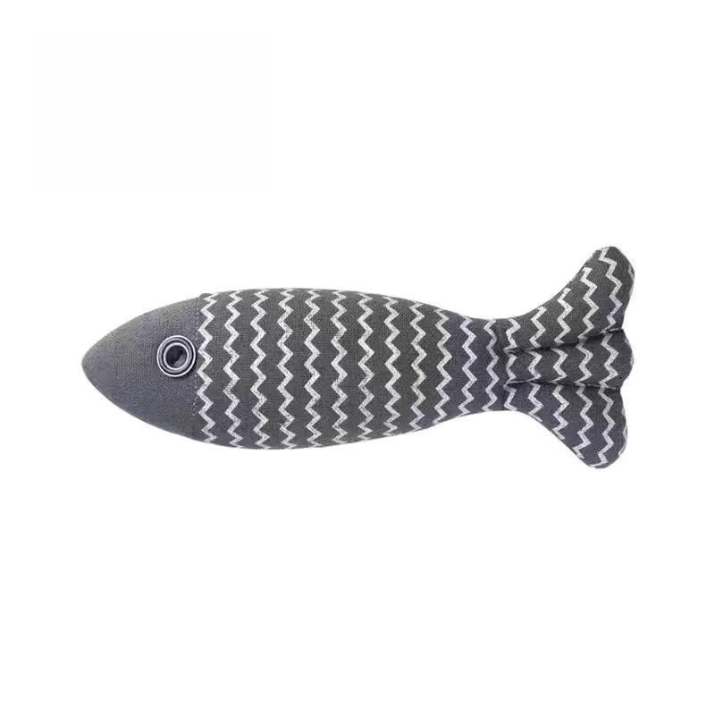 Update 2025 New Supplies, Simulated Pet Fish Teasing Cats To Grind And Bite, Plush Fish, Caip, Cat Toys, Wholesale Free Shipping