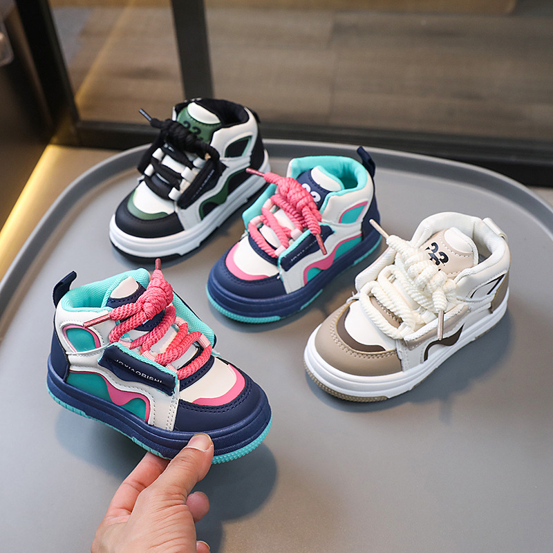 Kids Shoes Designer Boys Girls Sport Kids Trainers Happysteps For Toddler Children Comfortable Walking Shoes Sizes US 5C-1Y