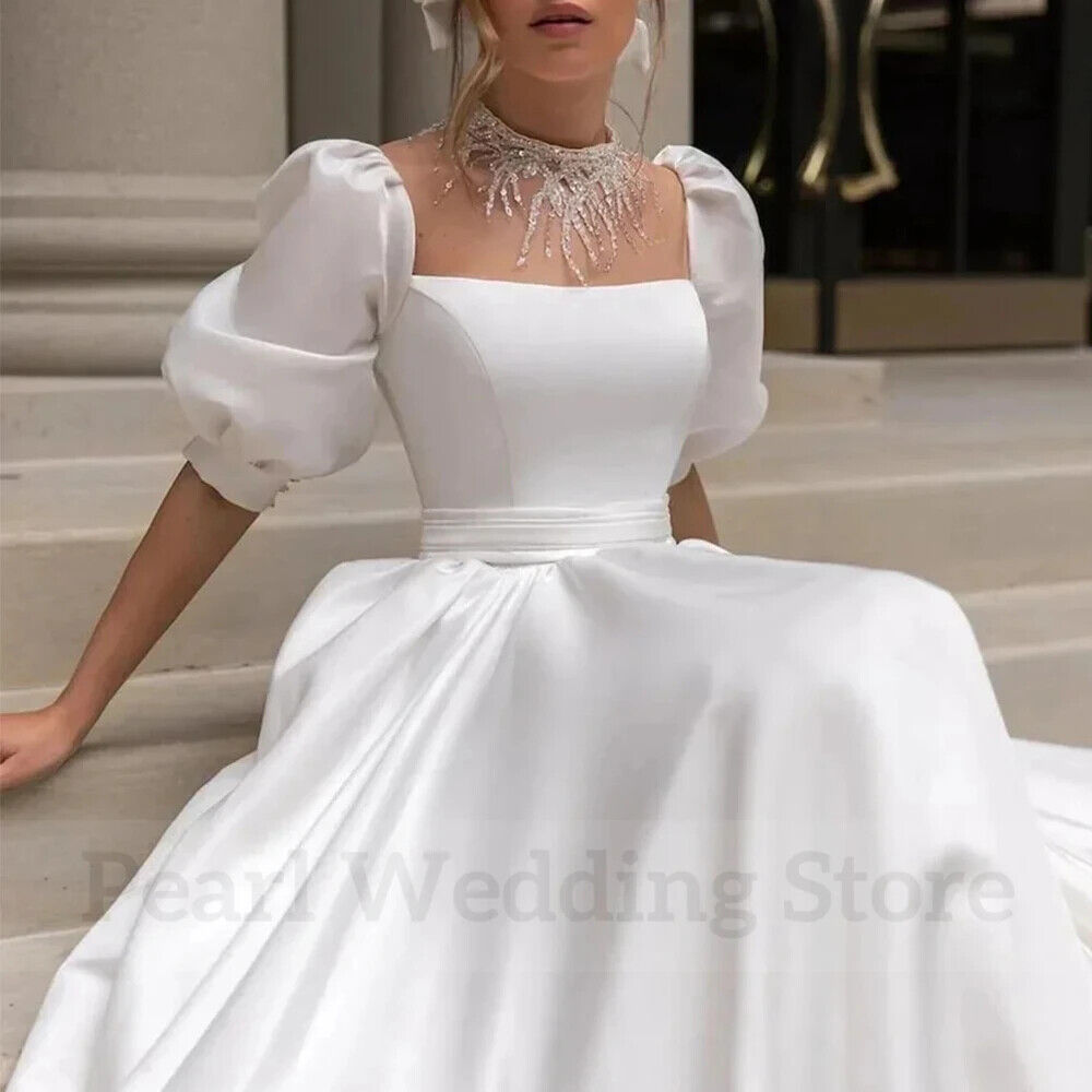 Arabic Aso Ebi Mermaid Bridal Gowns Urious Scoop Neck Illusion Wedding Dresses Long Sleeves Lace Appliques Peplum Ruched Vestidos De Novia 03 6660312
