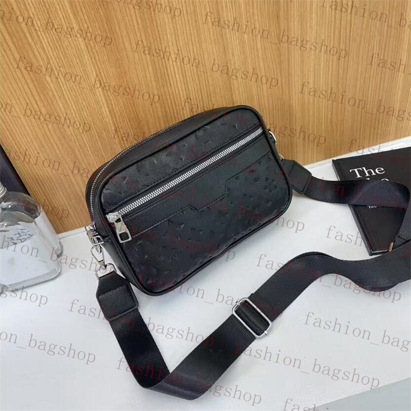 Designer Bag Black Crossbody Camera Bags Men Shoulder Bags For Women Handbag Letter Embossing Leather Cross body Bag Luxury sacoche Bolsas Messenger Bag Purse