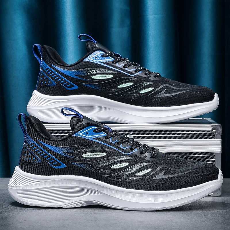 Mens shoes 50 big size 49 er light running shoes foreign trade casual shoes mesh surface flying woven breathable sneakersC250325