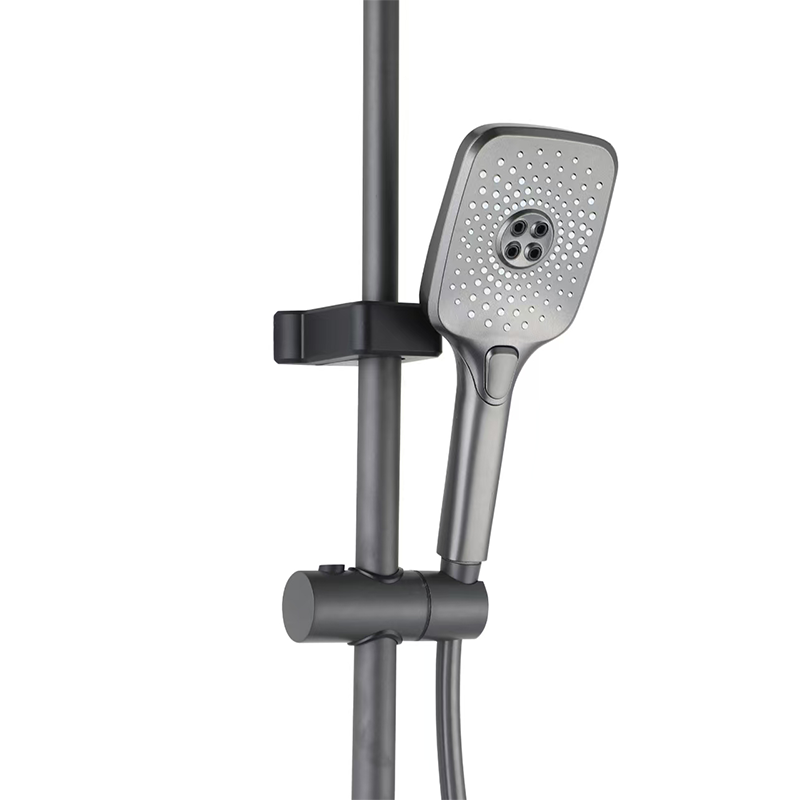 Spacious Shower System with Advanced Digital Display and Multifunctional Rainhead - Easy Installation