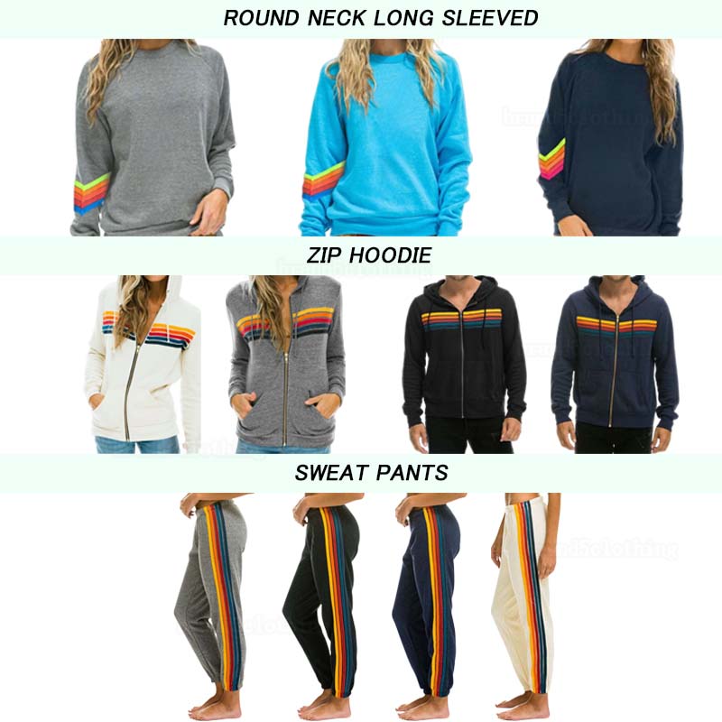 Women hoodys mens designer hoodies hoodie women black white rainbow sweatshirts pocket zip up ladies couple sweatshirt sweat shirt with pants