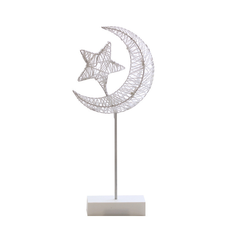 Festive Hollow Design LED Fairy Lights with Stars - Ideal for Holiday Celebrations