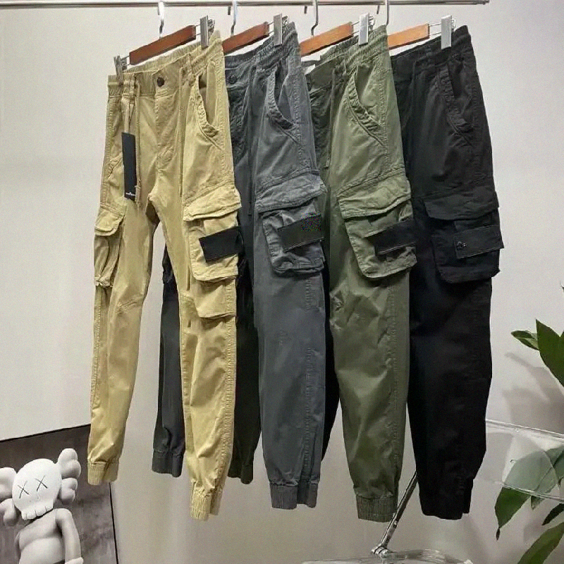 Mens pants Designer pants Patches Vintage Cargo Pants Designer Big Pocket Overalls Trousers Track fashion brand Leggings Long mens Sports Pants