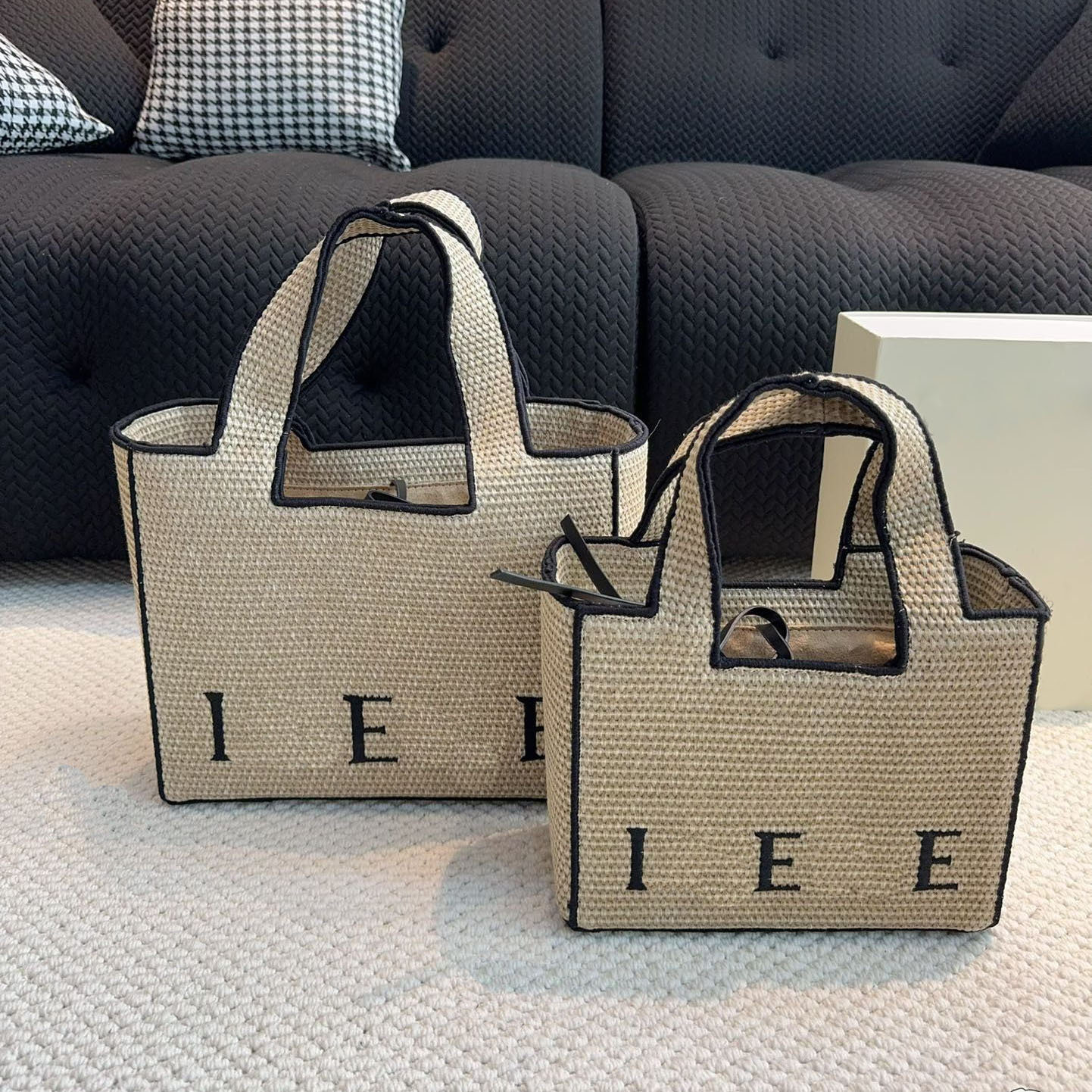 Tote Bag Designer Bag Woven bag Straw bag Large capacity handbag Stylish shoulder bag Women's crossbody bag Summer Beach Bag Shopping bag 12A