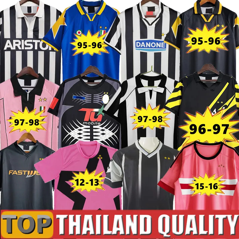 Juventus Retro DEL PIERO Conte soccer jerseys Buffon PIRLO INZAGHI 84 85 94 95 96 97 98 99 02 03 04 05 11 12 15 16 ZIDANE Ancient maillot DAVIDS Conte shirts 666