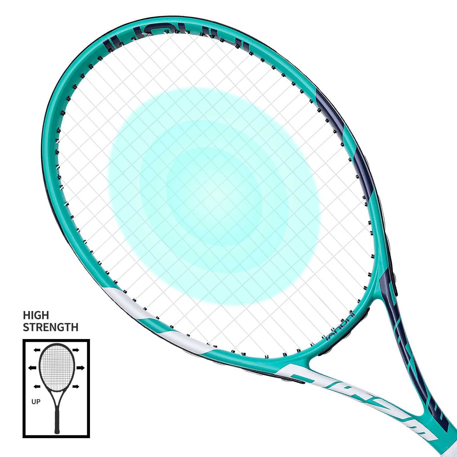 Tennis Rackets for Adults Pre-Strung 27 Inch Tennis Rackets-2 Player Tennis Racket Set with 3 Balls2 Grips 2 Vibration DampeW241217