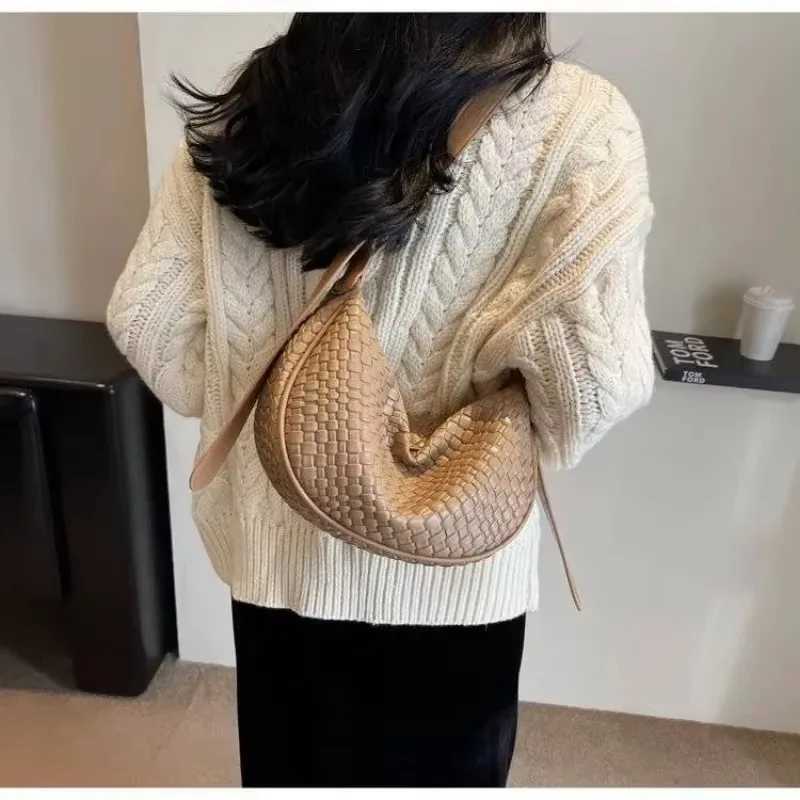 Crossbody Bags for Women Korean Handbags Zipper Shoulder Messenger Bag Female Fashion Hobos Large Capacity Shopper Bag Sac 2024C250312